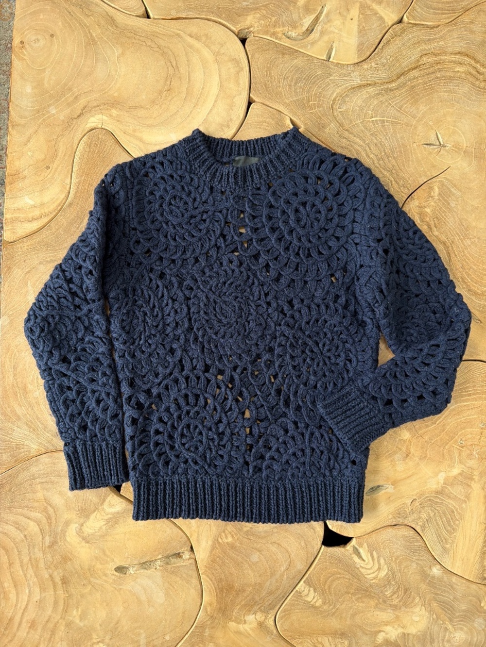 Magaschoni Knit womens sweater 50% wool